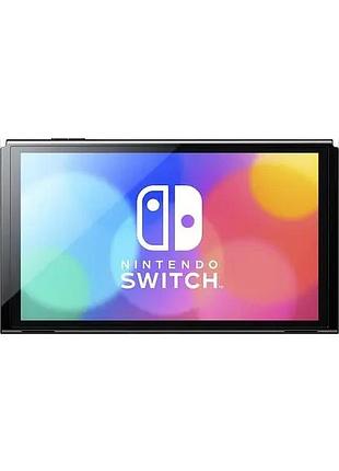 Игровая консоль nintendo switch oled white, б/у