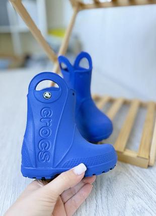 Crocs c 6 крокси чоботи гумові розмір 23