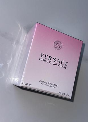 Парфуми італія✨versace bright crystal жіночі духи 90 мл