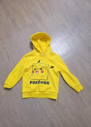 Кофта pokemon зріст 104-110 віком 4-5 років