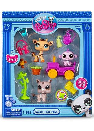 Ігровий набір littlest pet shop – сафарі