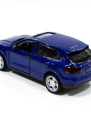 Автомодель - porsche cayenne s (синий) 6