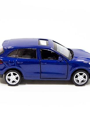 Автомодель - porsche cayenne s (синий) 9