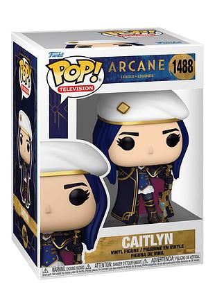 Ігрова фігурка funko pop! серії аркейн - кейтлін