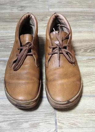 Чоловічі шкіряні черевики  clarks,р 43,з натуральноі шкіри