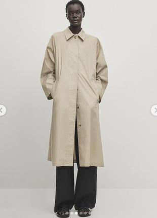 Massimo dutti тренч плащ 2