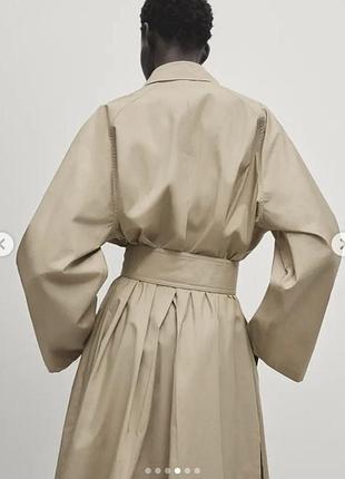 Massimo dutti тренч плащ 3