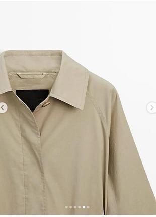 Massimo dutti тренч плащ 4