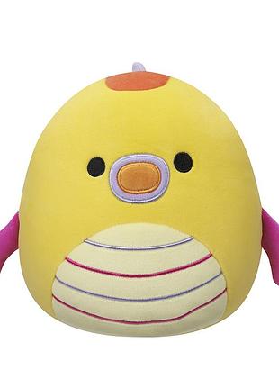 М'яка іграшка squishmallows – дракон лейф (19 cm)