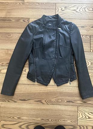 Шкіряна куртка asos