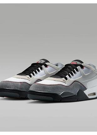 Кросівки чоловічі air jordan 4 rm prm grey/grey ib8052-100(оригінал)