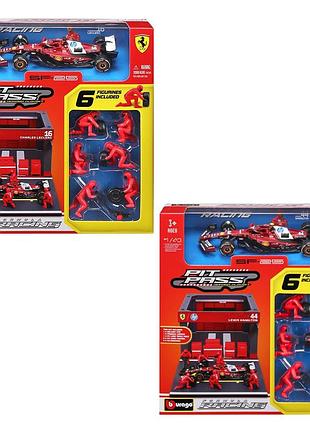 Ігровий набір - pit pass ferrari sf-25 (1:43)