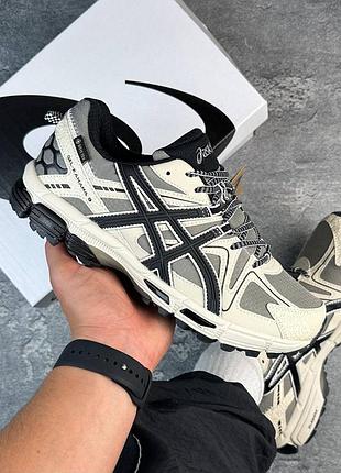 Asics gel-kahana 8 beige/black gortex