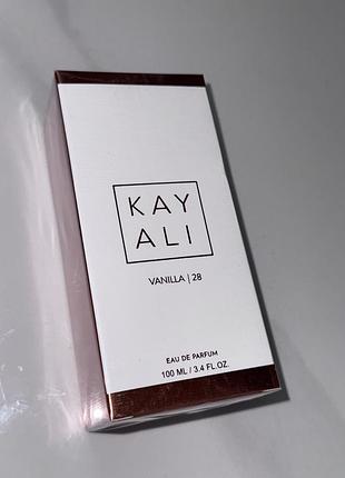 Парфуми нішеві духи kayali vanilla 28 🔥 100 ml шлейфовий аромат