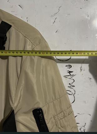 Бомбер weiv бежевий (xl/oversize) 6