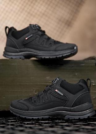 Кроссовки swat автошнуровка black