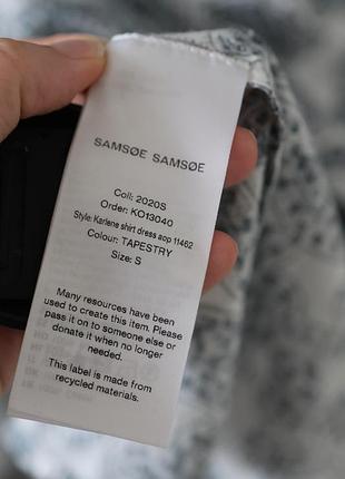 Сукня з котону samsoe samsoe 4