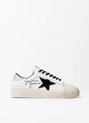 Golden goose ggdb stardan white black