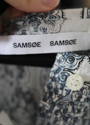 Сукня з котону samsoe samsoe 3