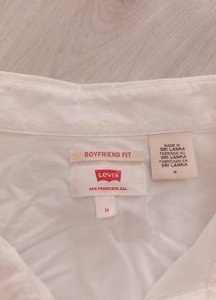 Біла сорочка від levis розмір м 5