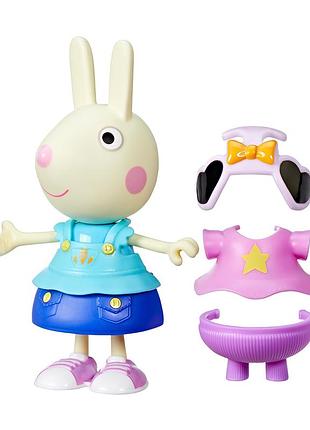 Игровой набор peppa figurines - одень ребекку