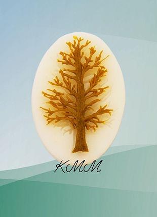 Силиконовый молд-мини дерево
