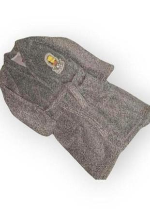 Marks &amp; spencer флисовый халат 7-8 р по наборке