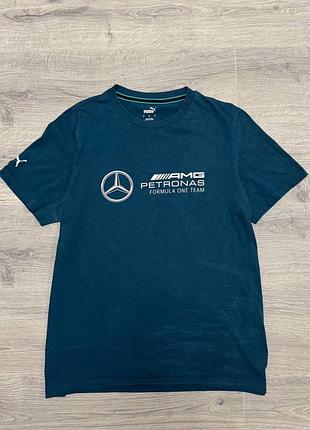 Футболка чоловіча puma mercedes-benz amg petronas formula one team