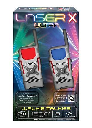 Набір іграшкових рацій - laser x ultra для двох гравців