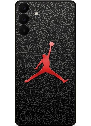 Силіконовий чохол бампер для samsung a27 з малюнком jordan джордан