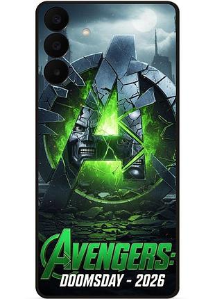 Силіконовий бампер чохол для samsung a27 з картинкою avengers doomsday мстители