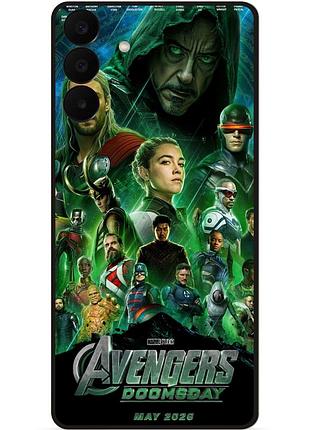 Силіконовий чохол бампер для samsung a27 з малюнком avengers doomsday мстители