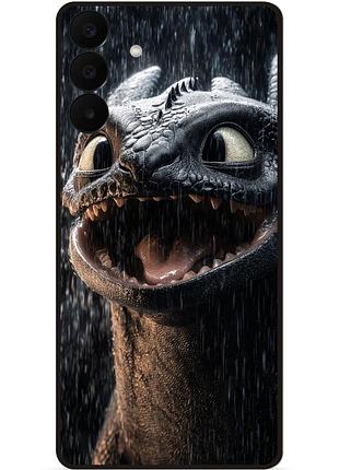 Силіконовий чохол бампер для samsung a27 з малюнком как приручить дракона