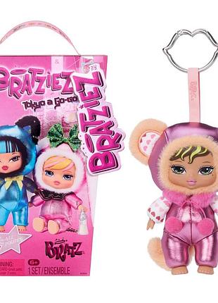 М’яка іграшка-сюрприз на підвісі bratz серії bratziez — токіо стиль  лялька підвіс bratz