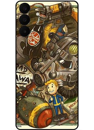 Силіконовий бампер чохол для samsung a27 гра fallout фоллаут