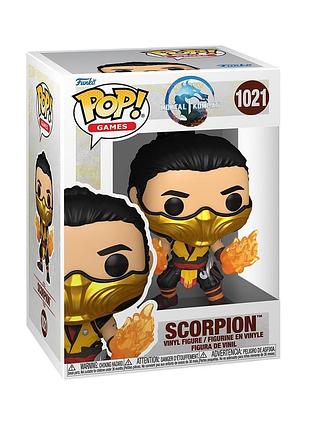 Игровая фигурка funko pop! серии смертельная битва - скорпион