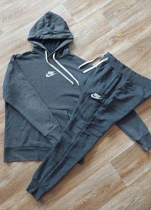 Чоловічий меланжевий спортивний костюм nike