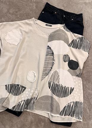 Блуза льон бавовна італія 4