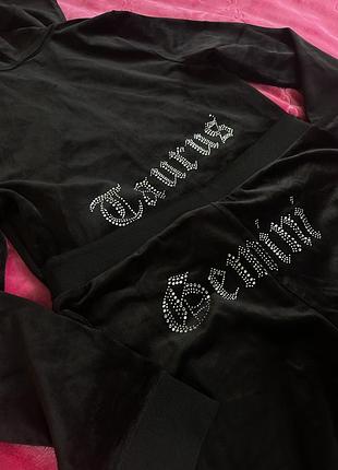 Велюровий костюм juicy couture