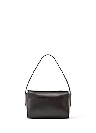 Новая кожаная мини сумка zara limited edition 100% овечья кожа 6211/610/802
