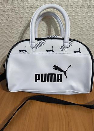 Puma белая женская сумка