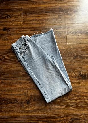 Прямі світло блакитні джинси pull&bear 💕🩷 34p. 5