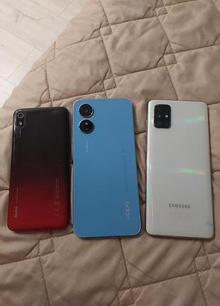 Телефоны б/у, samsung, oppo, redmi