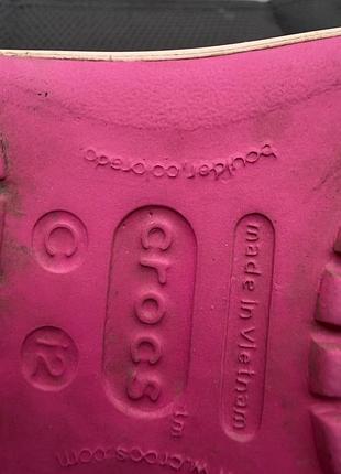 Чобітки crocs c12 4
