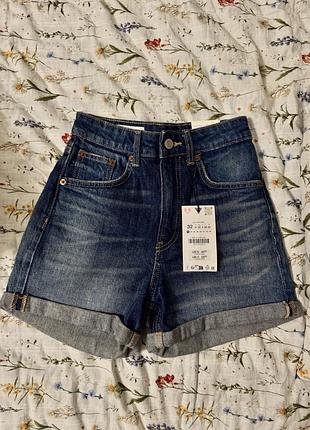 Нові джинсові шорти zara