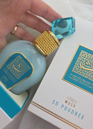 Парфумована вода lattafa perfumes thameen collection musk so poudree 100 мл