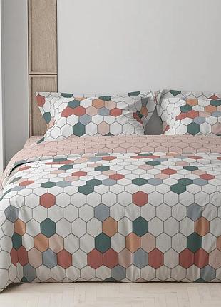 Постельное белье двуспальное теп happy sleep красочные соты 2-03795-28992 180х215 см 4754697