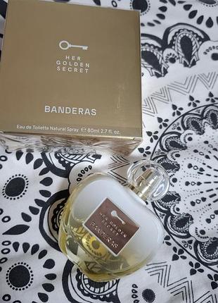 Туалетна вода banderas her golden secret