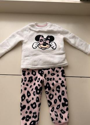Нова піжама для дівчинки 👧 тепленька primark,