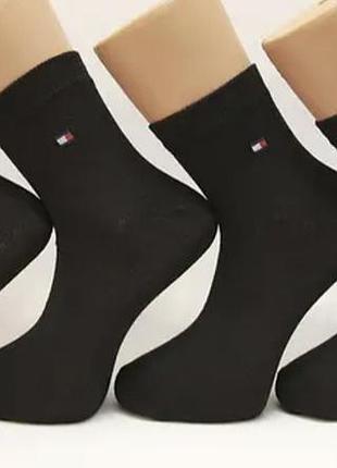 12 пар жіночі демісезонні спортивні шкарпетки середньої висоти tommy hilfiger 36-38 розмір(до 40)